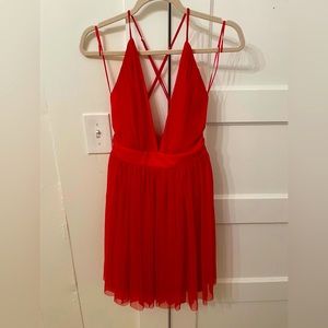 Red Cocktail Dress